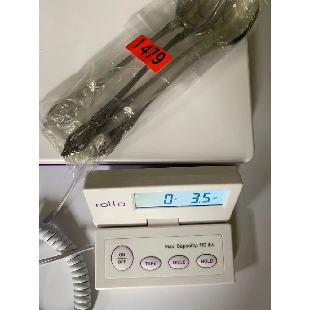 Oneida Stainless steel Distinction Deluxe Sundae Spoon| Childs Spoon| Ice Tea Sp